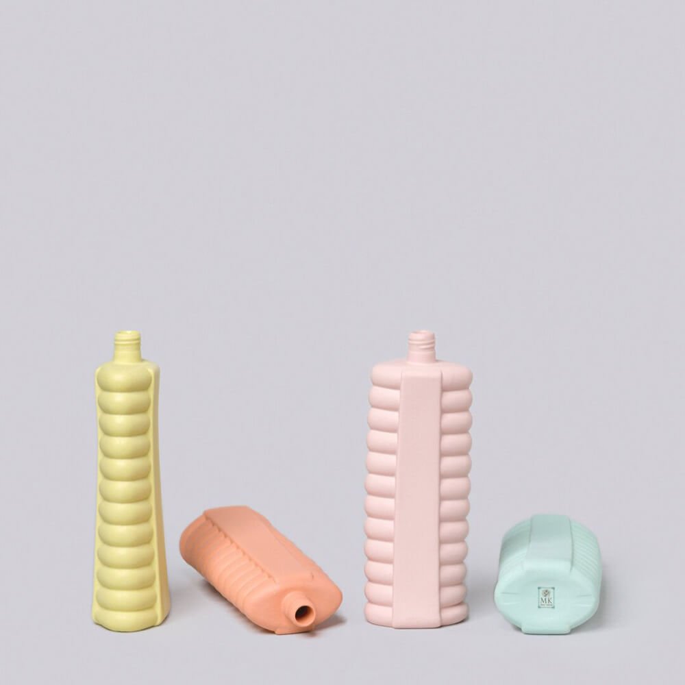Orange Deco Vase - bubblegum market