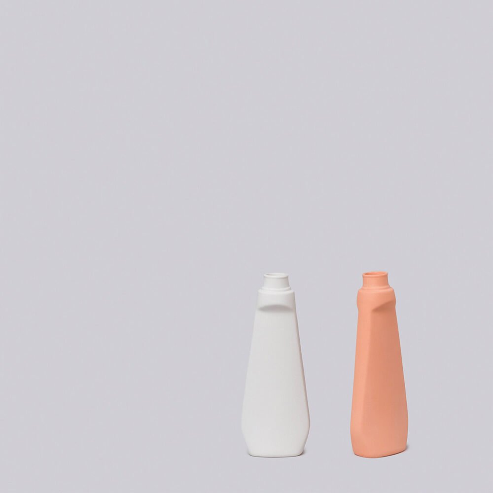 Orange Lotion Bottle Vase - bubblegum market