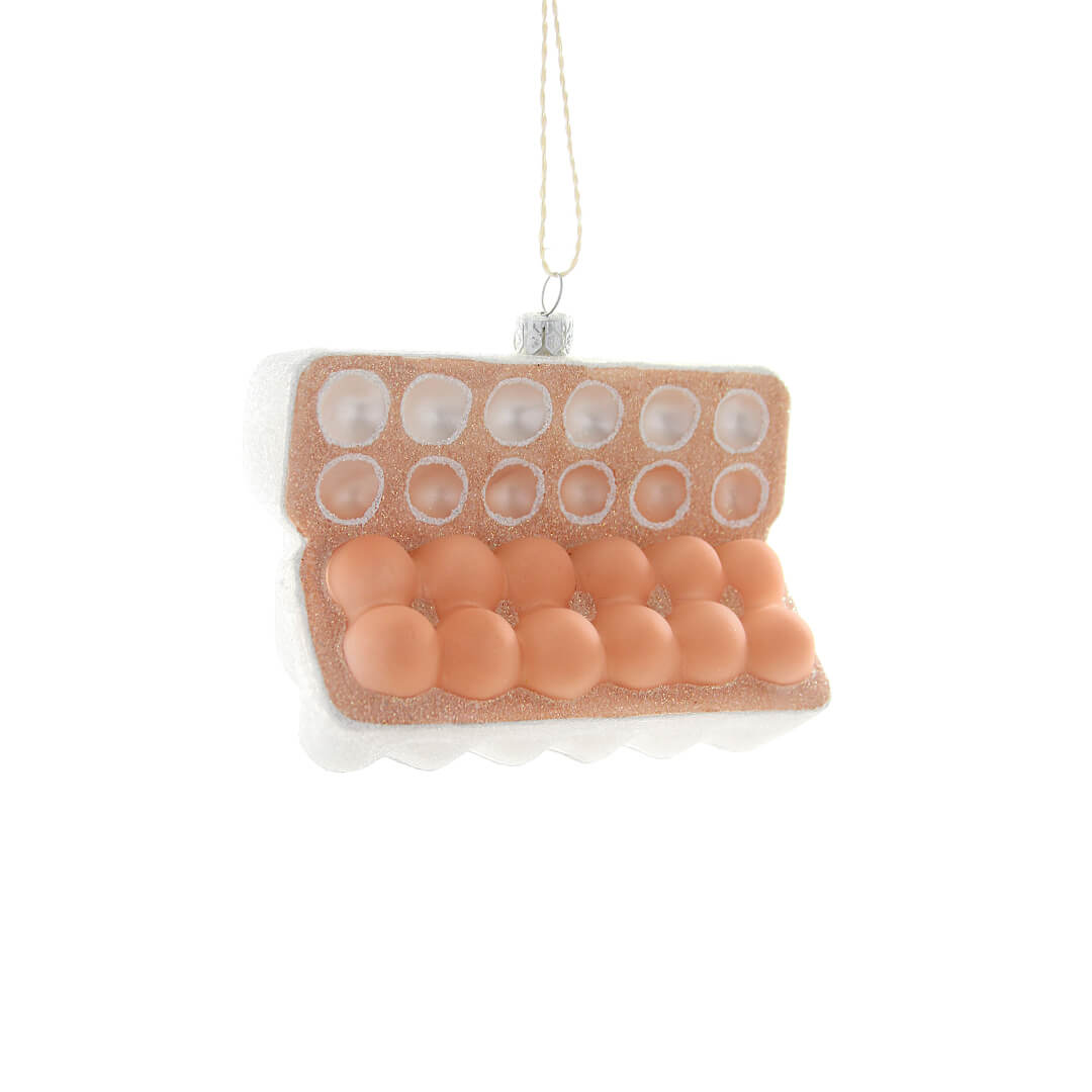 Organic Eggs Ornament 4" - bubblegum market