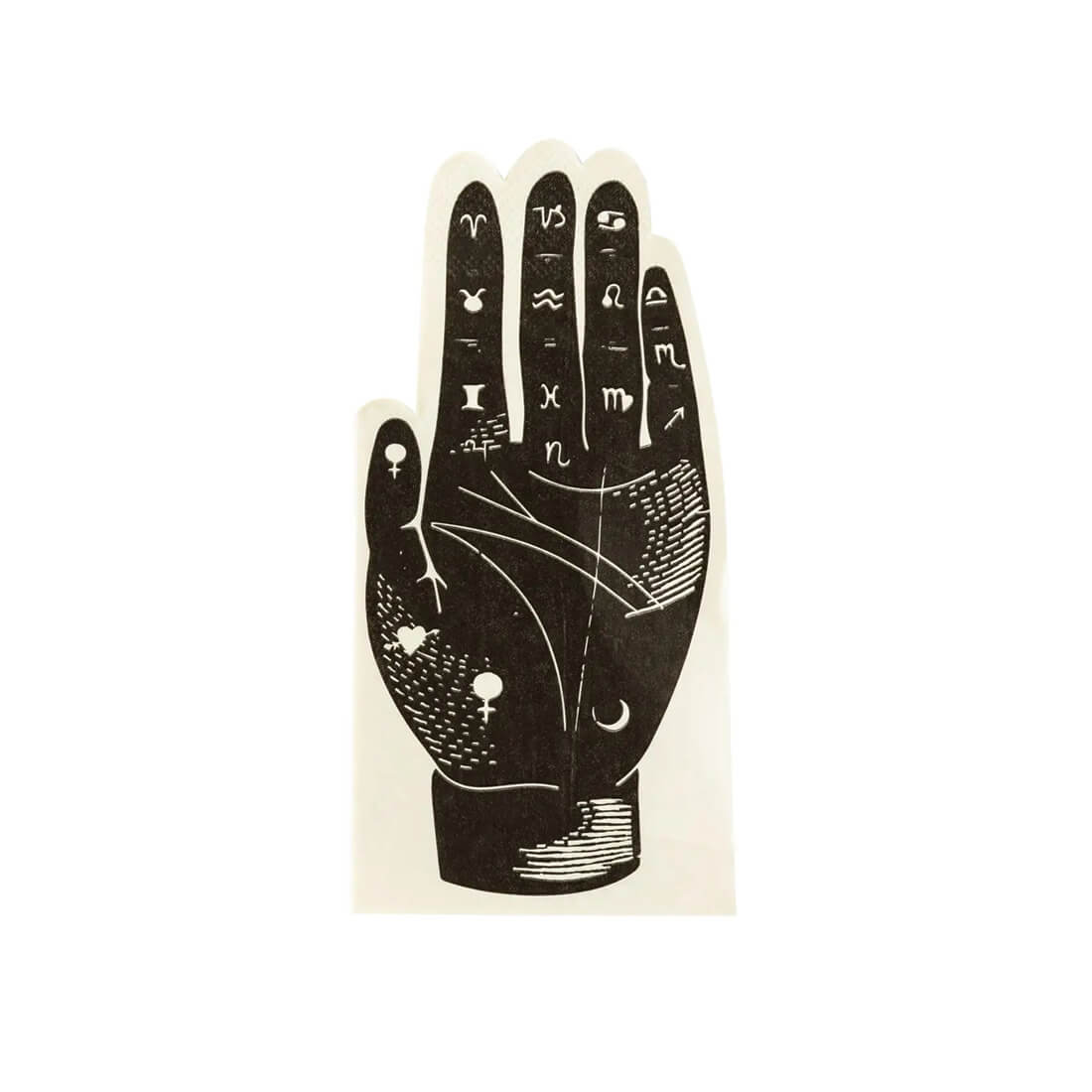 Palmistry Guest Towel Napkins - bubblegum market