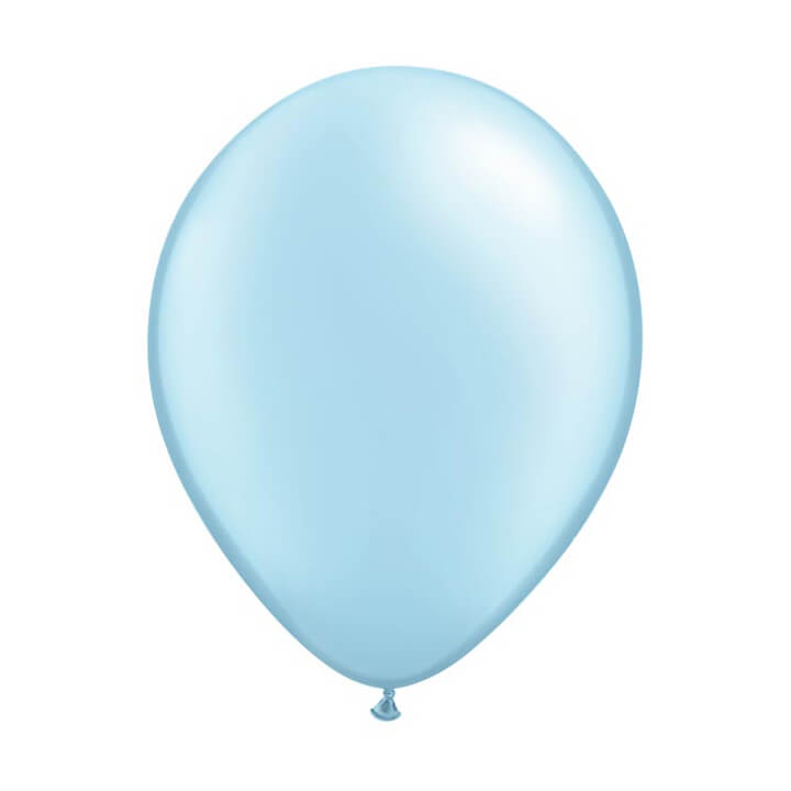 Pearl Light Blue Balloon - bubblegum market