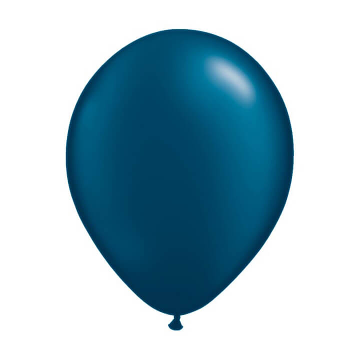 Pearl Midnight Blue Latex Balloons - bubblegum market