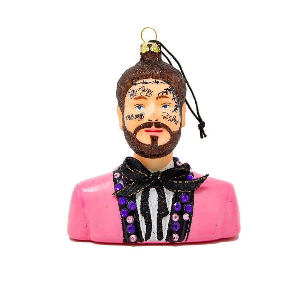 Post Malone Ornament 5" - bubblegum market