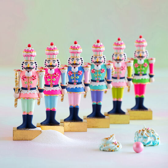 preorder-rainbow-colonel-cupcake-standing-figure-9-inches-christmas-nutcracker-glitterville-studios