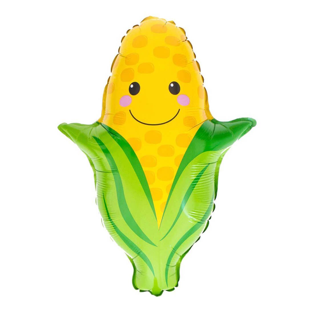 Produce Pals Corn Mylar Balloon 27" - bubblegum market