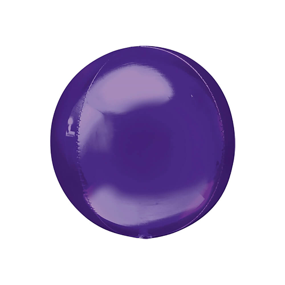 Purple Orbz Foil Balloon 16" - bubblegum market