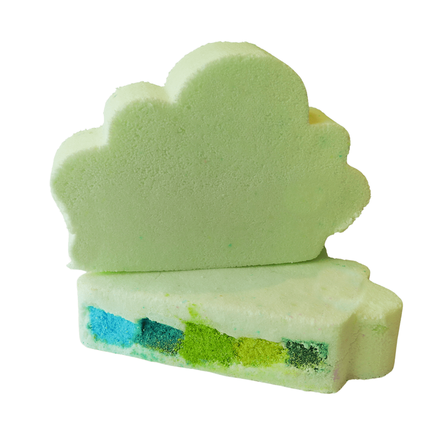 Rainforest Mist Colour Streaming Cloud VEGAN Bath Bomb - bubblegum market