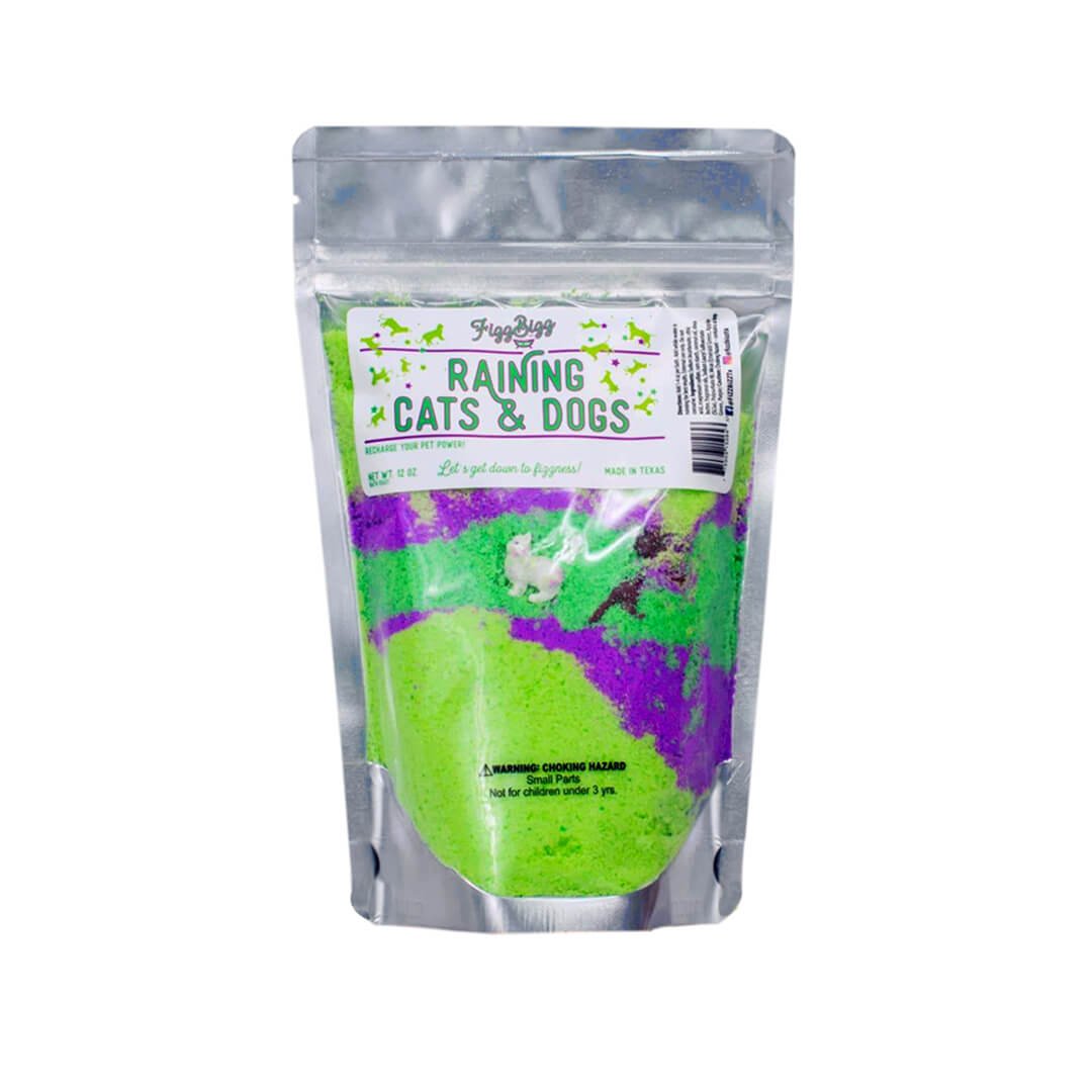Raining Cats & Dogs Kids Bath Salts - bubblegum market