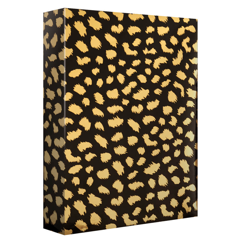 Safari Party Cheetah Print Gift Wrap Roll - bubblegum market