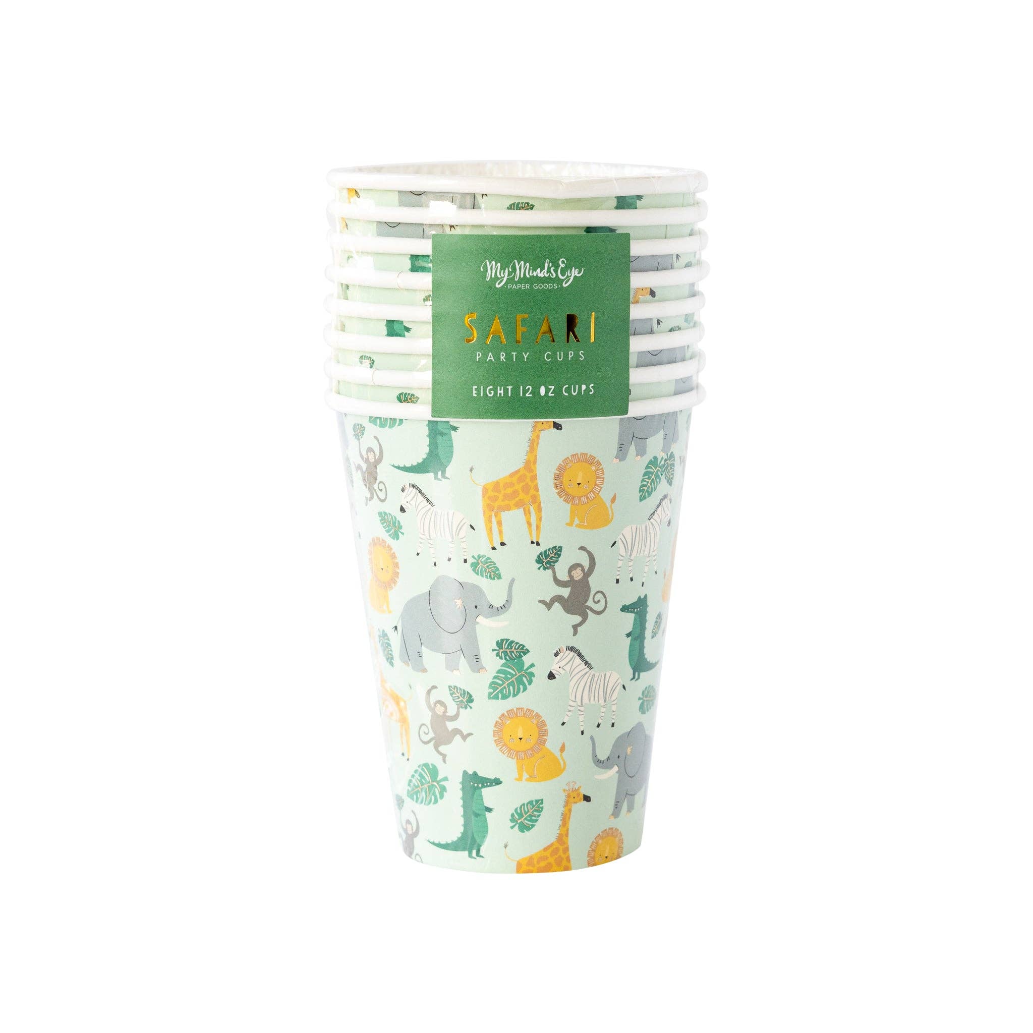 Safari Party Cups - bubblegum market