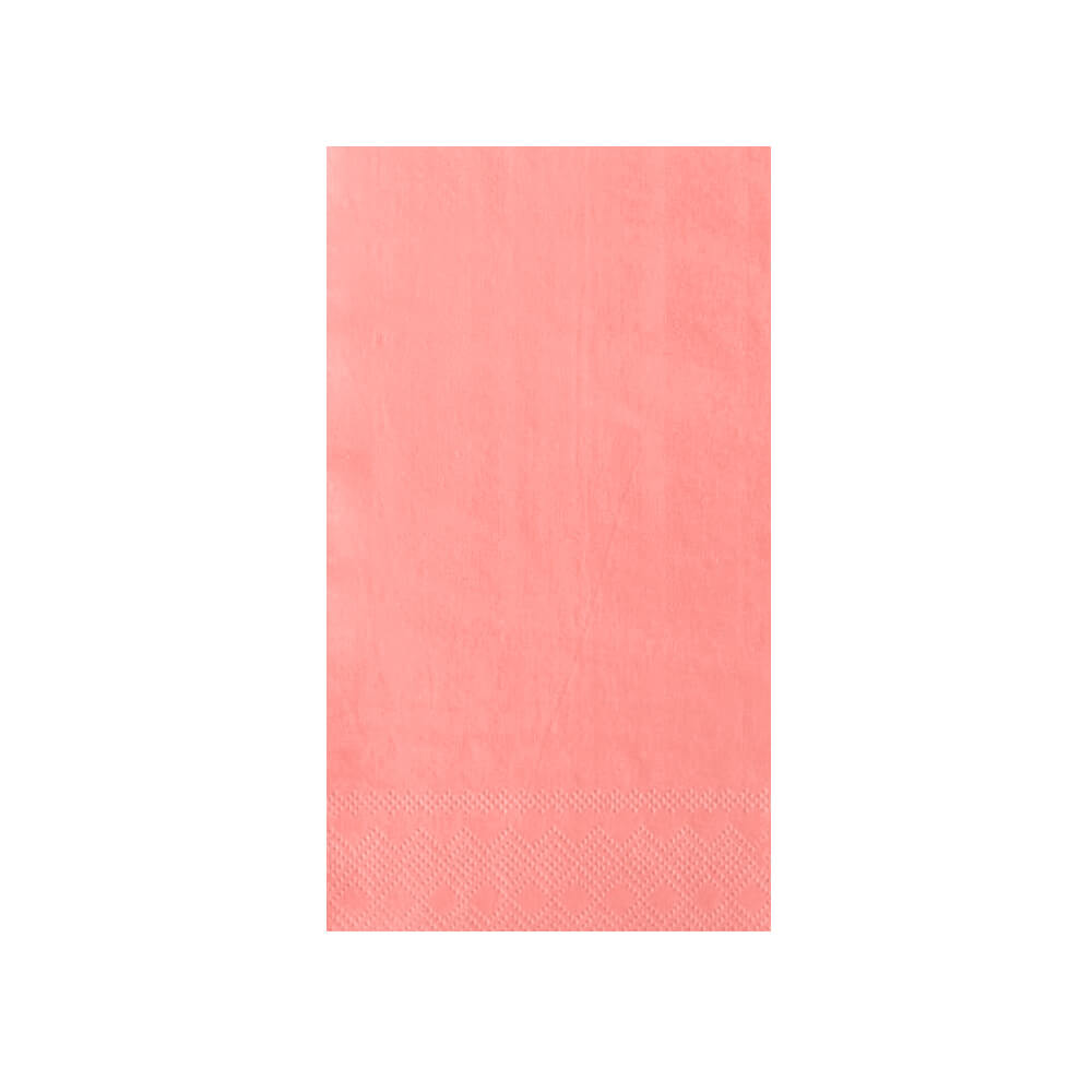 shades-collection-cantaloupe-guest-towel-napkins-jollity-co-party-peach-pink-neon-coral