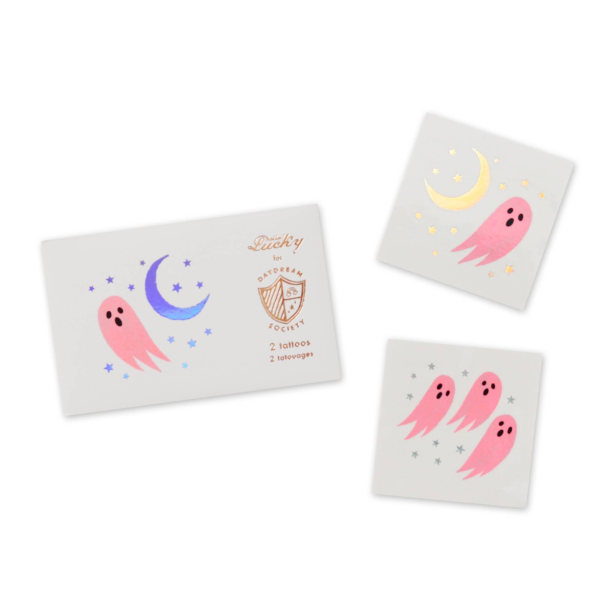 Spooked Temporary Tattoos - bubblegum market