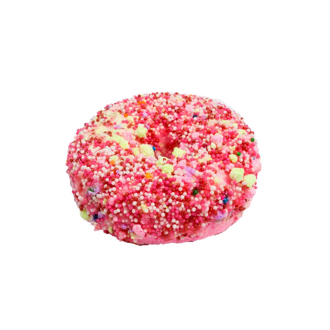 Strawberry Punch Donut Bath Bomb - bubblegum market