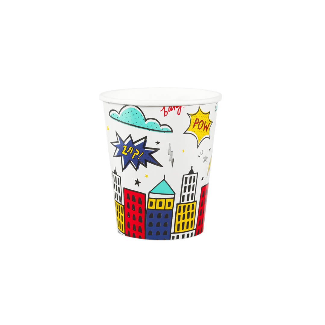 Superhero Party Cups - bubblegum market