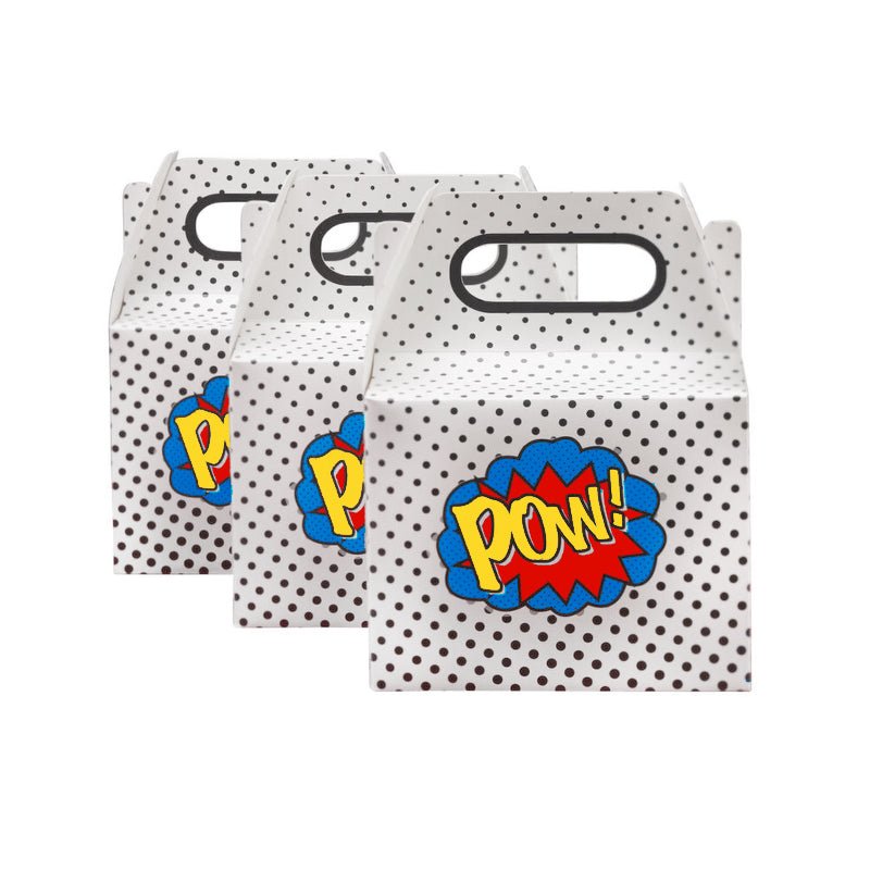 Superhero Party Treat / Favor Boxes - bubblegum market
