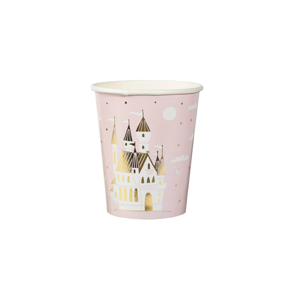 sweet-princess-pink-and-gold-castle-party-cups-daydream-society