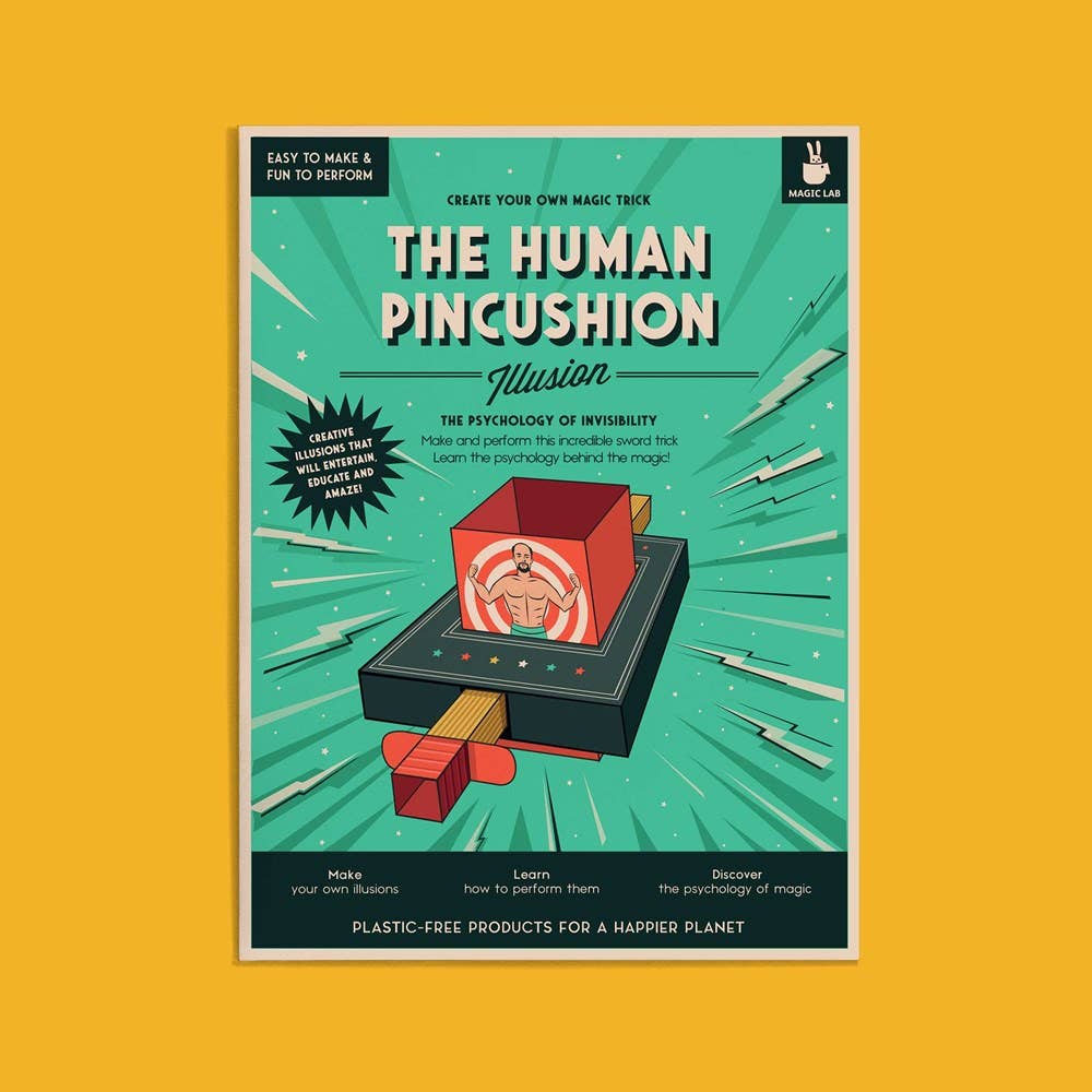The Human Pincushion Illusion Magic Trick - bubblegum market