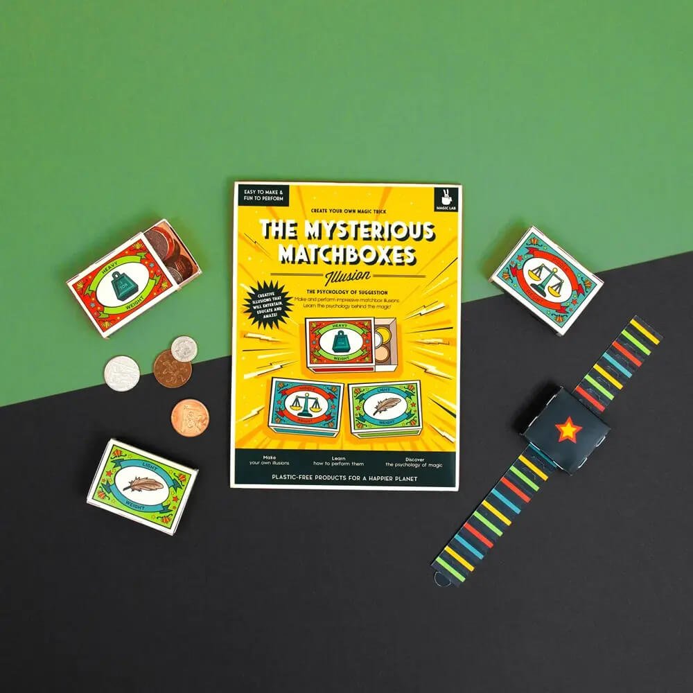 The Mysterious Matchboxes Illusion Magic Trick - bubblegum market