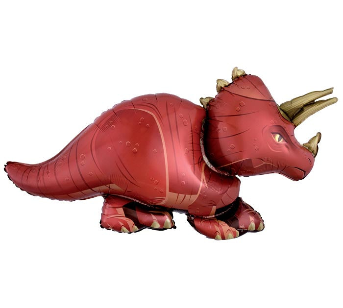 Triceratops Dinosaur Foil Balloon 42"