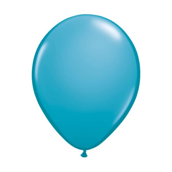 Tropical Teal Latex Balloon - bubblegum market