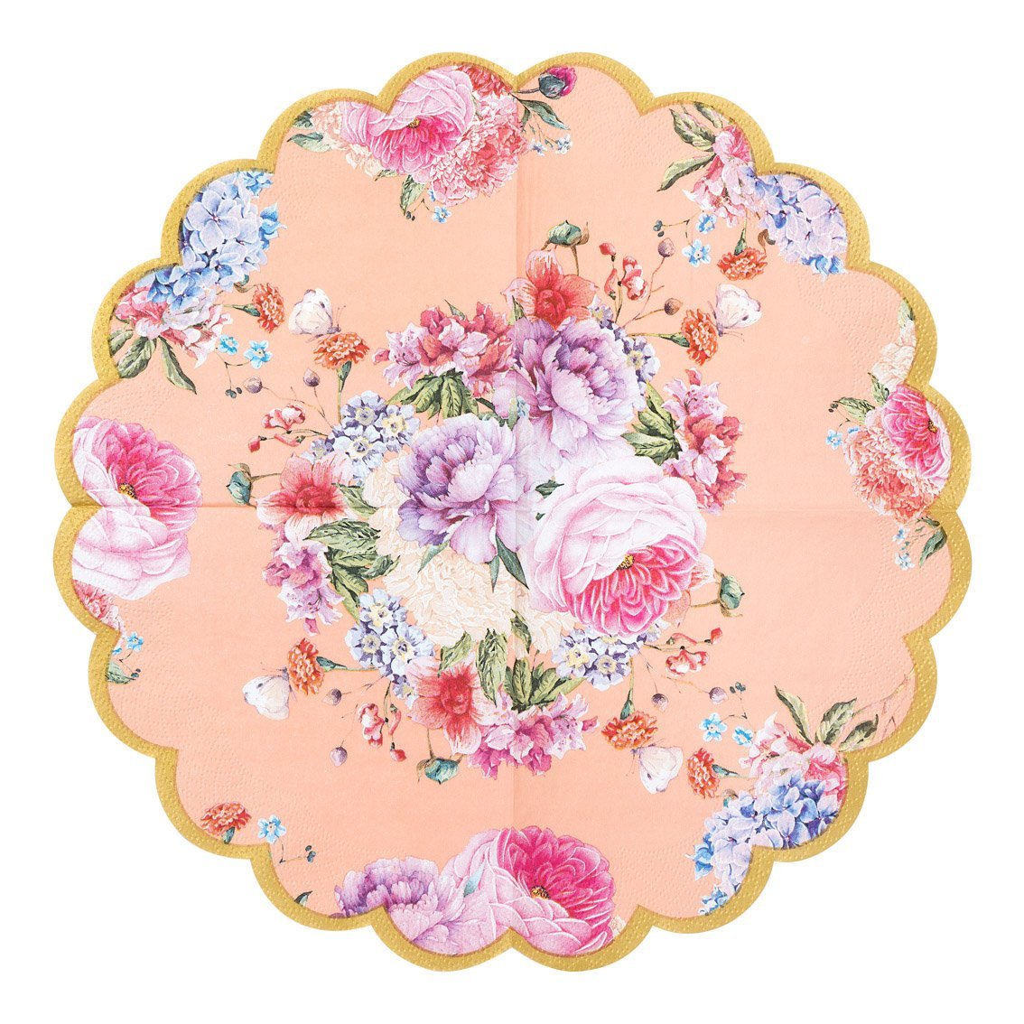Truly Scrumptious Scalloped Napkin - bubblegum market