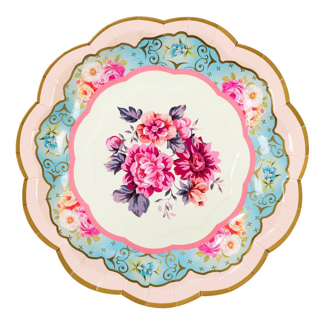 Truly Scrumptious Vintage Paper Plates 7" - bubblegum market