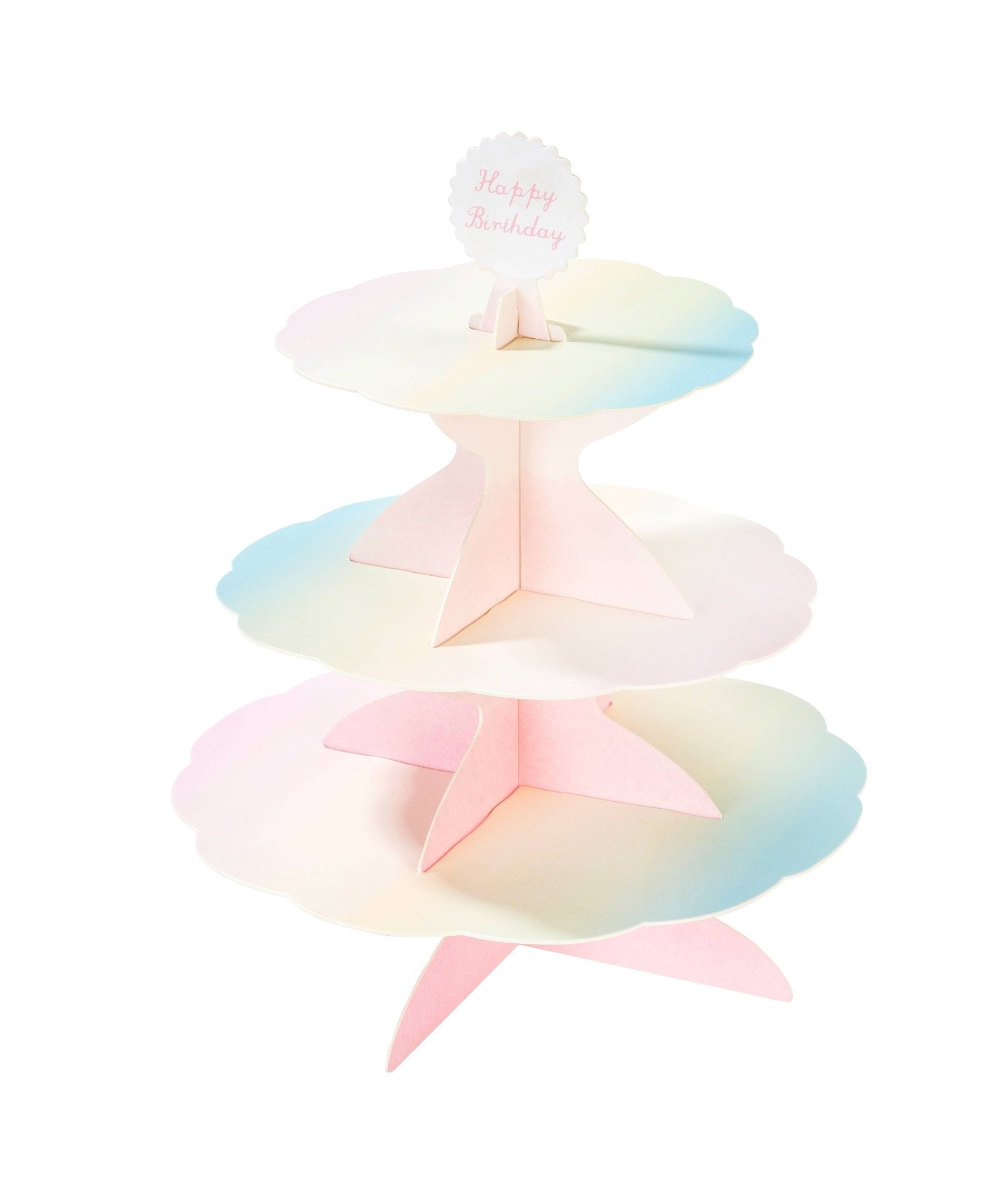 We Heart Pastels Reversible Multi - Themed Cupcake Stand - bubblegum market