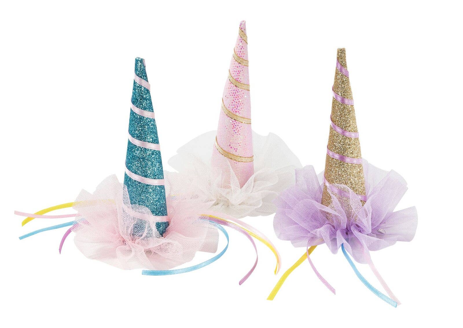 We Heart Unicorns Sparkly Horn Hair Clip / Hat - bubblegum market