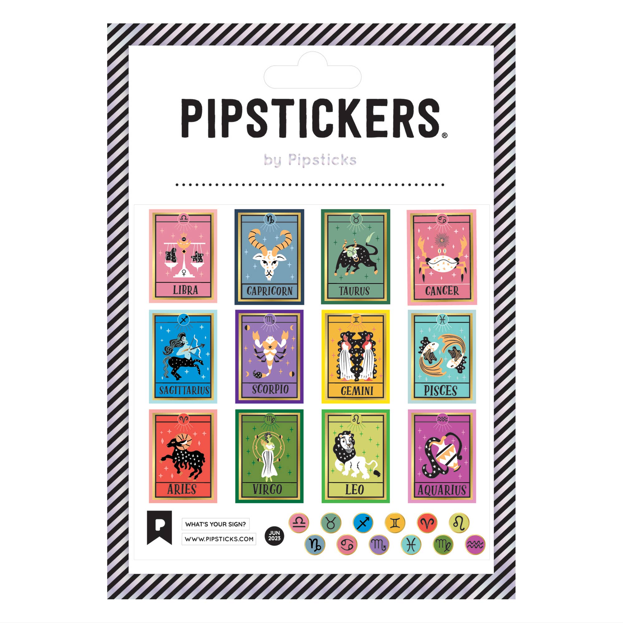 What's Your Sign? Stickers - bubblegum market