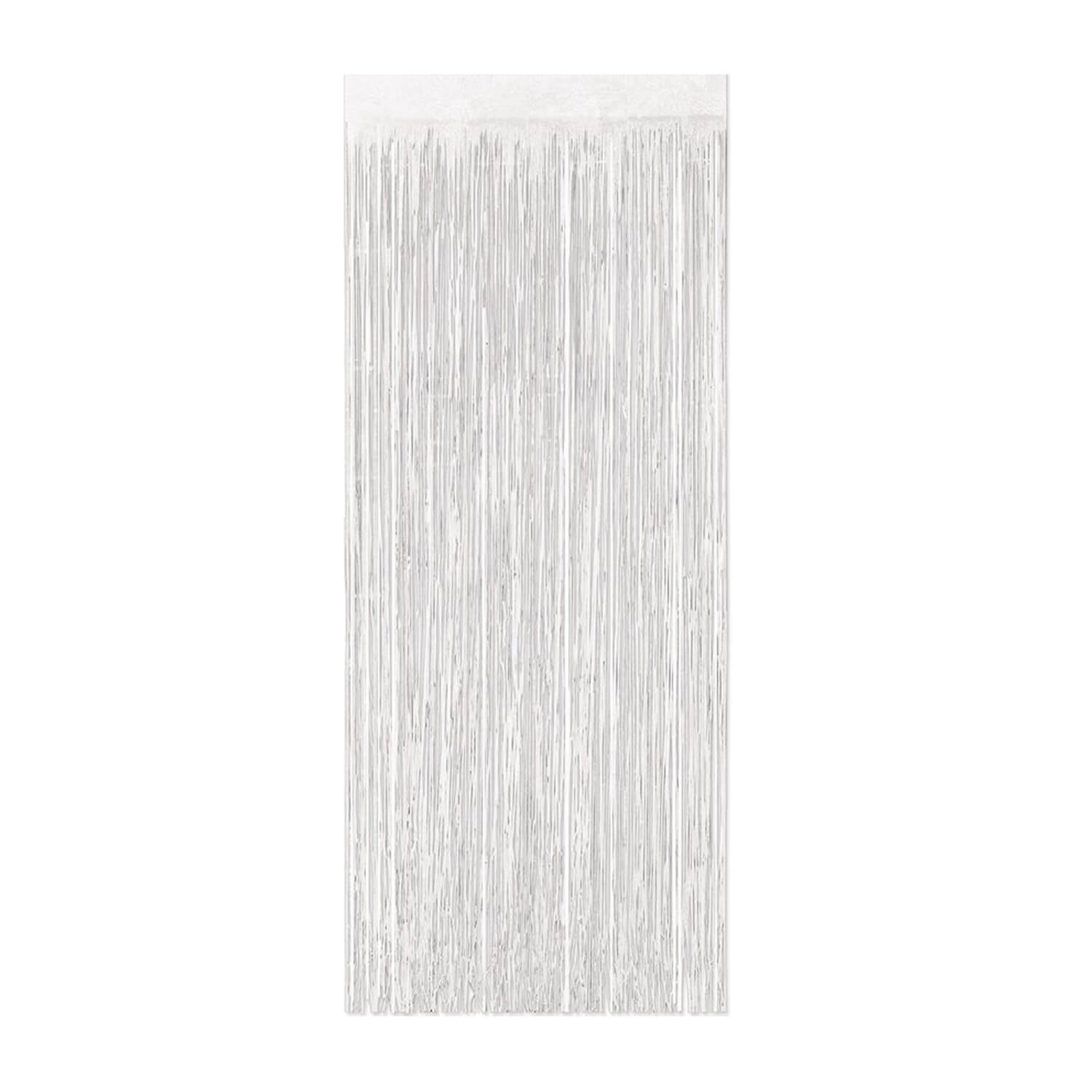 White Fringe Curtain Backdrop - bubblegum market