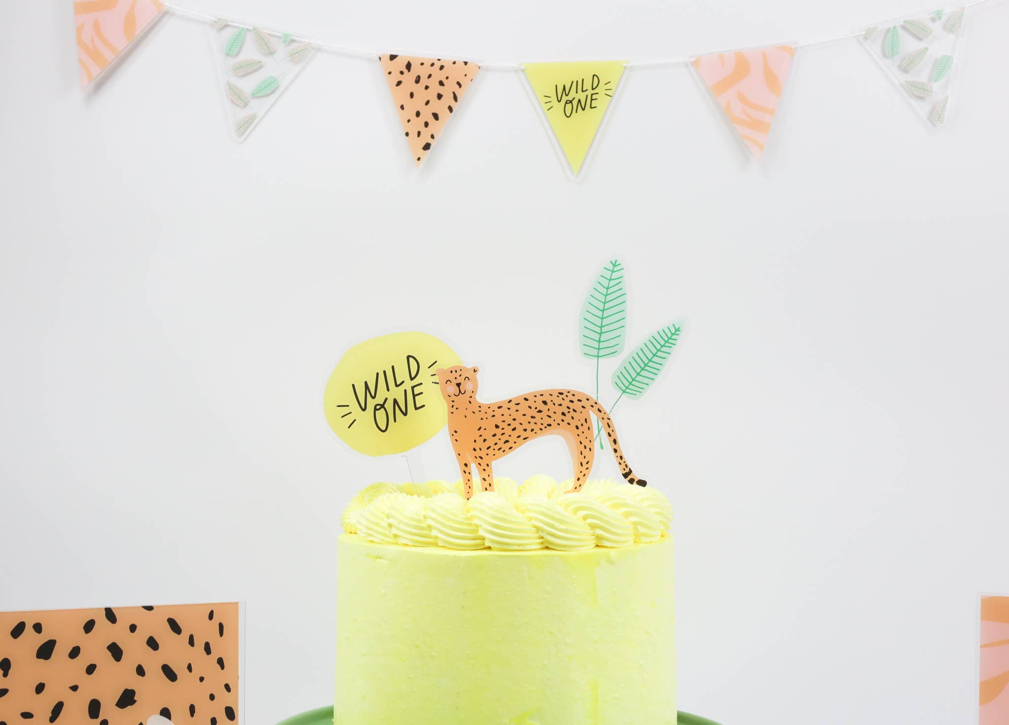 WILD ONE Acrylic Cake Toppers - bubblegum market