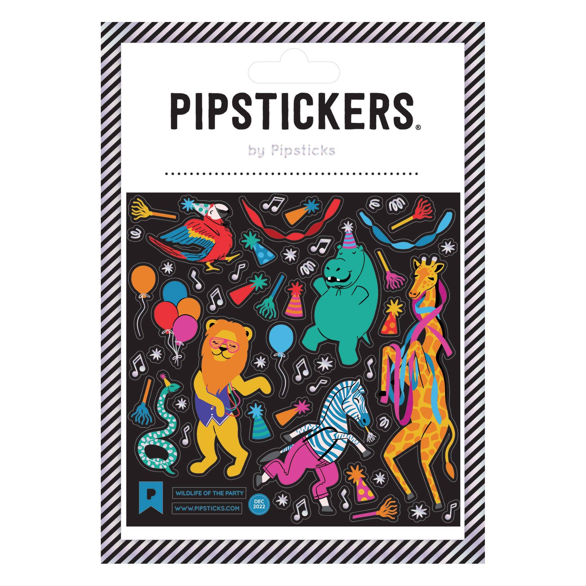 Wildlife Of The Party Stickers - bubblegum market