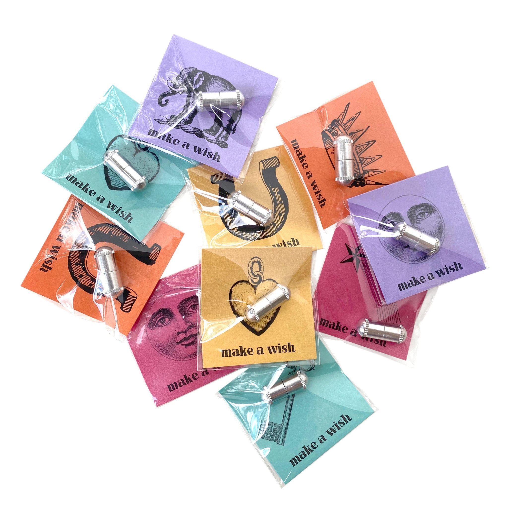 Wish Capsules Vintage Letterpress - bubblegum market