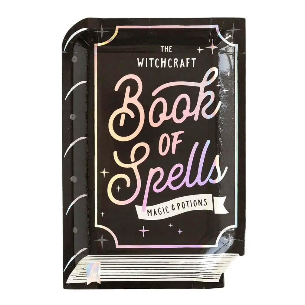 witching-hour-book-of-spells-shaped-plates-my-minds-eye-halloween