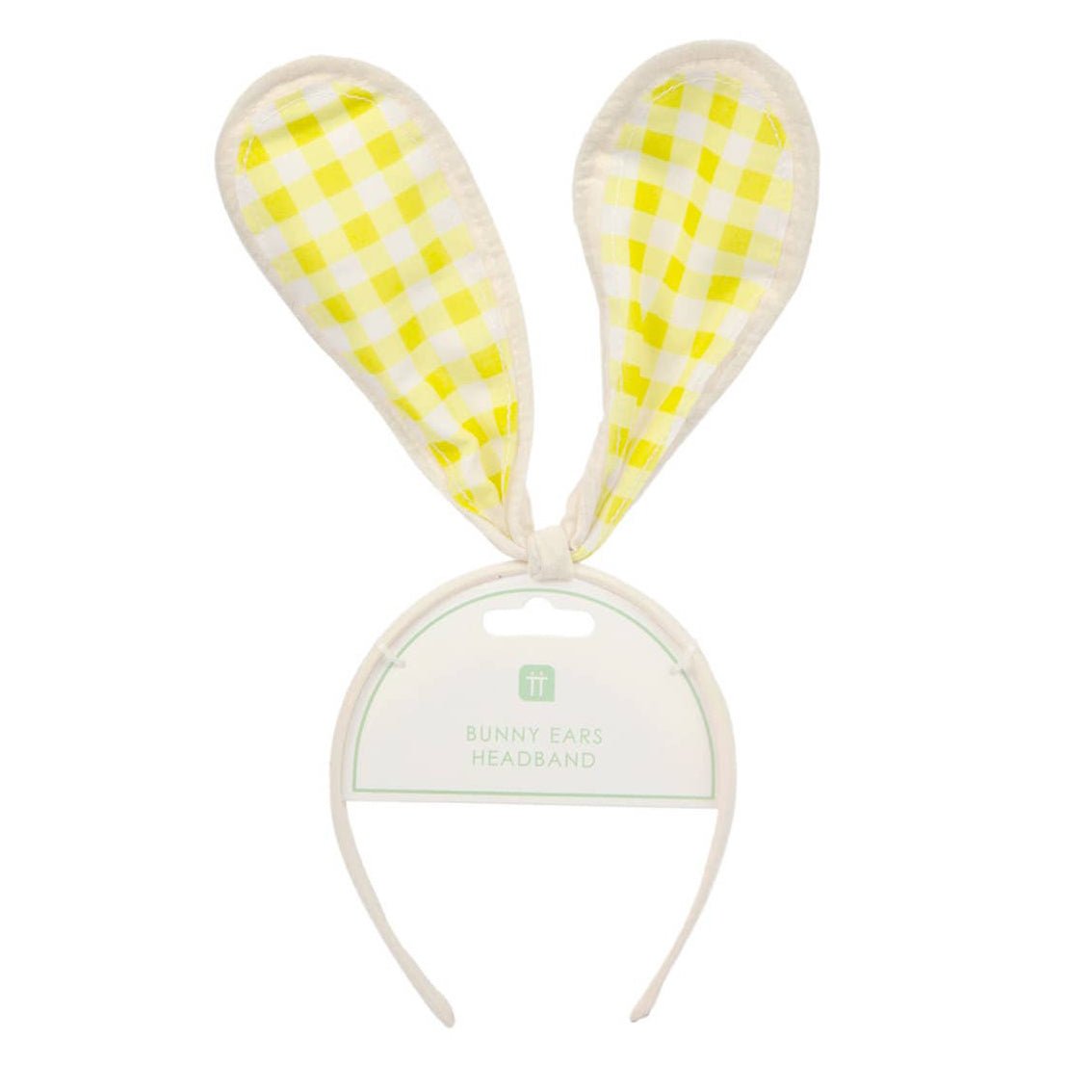 Yellow Fabric Easter Bunny Ears - bubblegum market